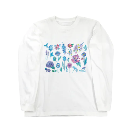 宇宙フラワーシリーズ Long Sleeve T-Shirt