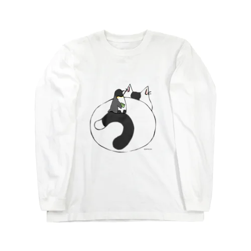 おおきいねことペントロー Long Sleeve T-Shirt