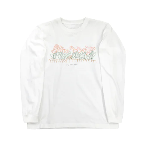 そよ風チューリップ Long Sleeve T-Shirt