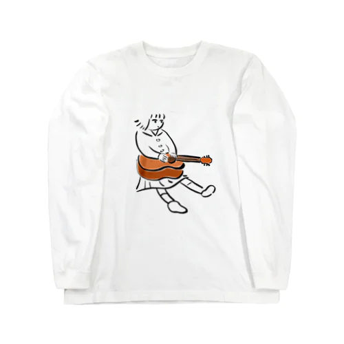 ギター少女 Long Sleeve T-Shirt