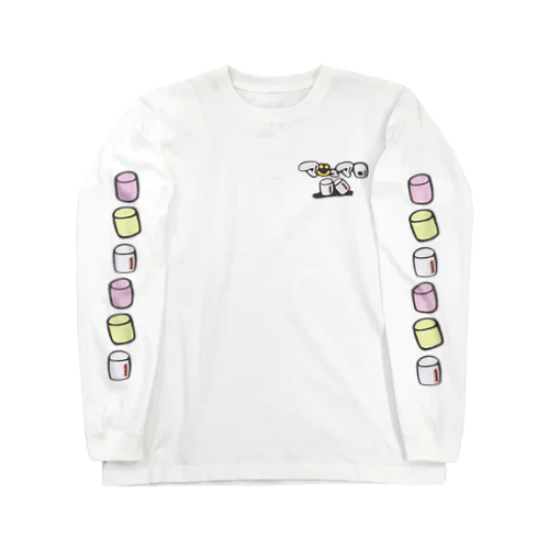 私はマシュマロが大好きです！ Long Sleeve T-Shirt