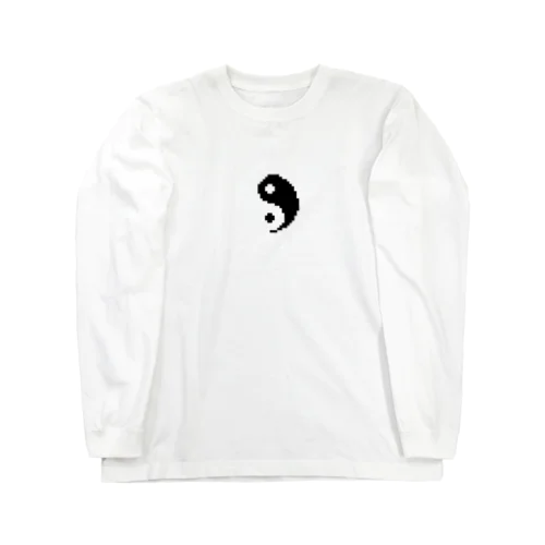 Digital YingYang ロングスリーブTシャツ