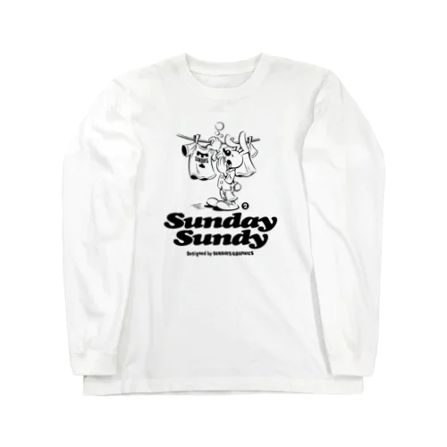 SUNDAY SUNDY No.2 ロングスリーブTシャツ