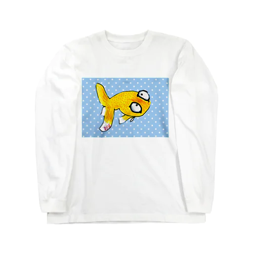 金魚の頂天眼ちゃん Long Sleeve T-Shirt