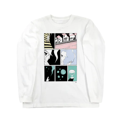 漫画「夜と義理」 Long Sleeve T-Shirt