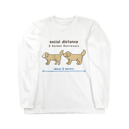 ソーシャルディスタンス Long Sleeve T-Shirt