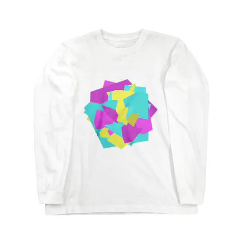 Cubes ロングスリーブTシャツ