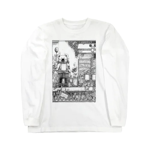 色褪駅 Long Sleeve T-Shirt