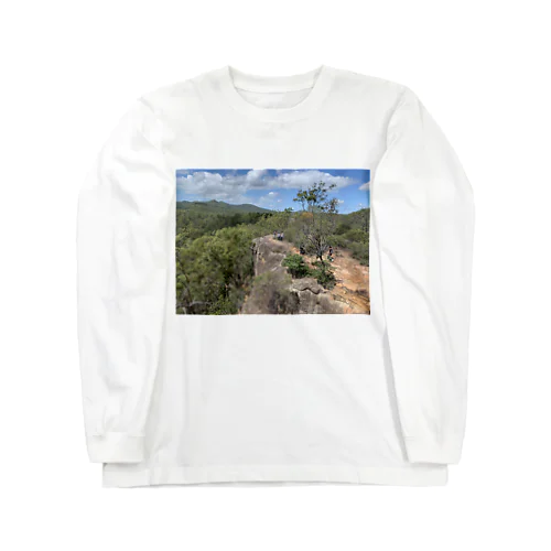 Mountain views  ロングスリーブTシャツ