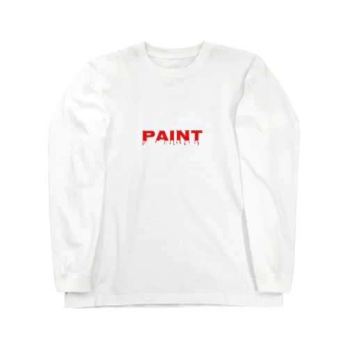 ペイント Long Sleeve T-Shirt