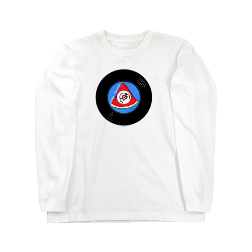 すいかレコード白文鳥 Long Sleeve T-Shirt
