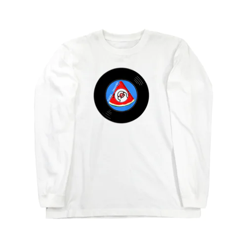 すいかレコード白文鳥 Long Sleeve T-Shirt