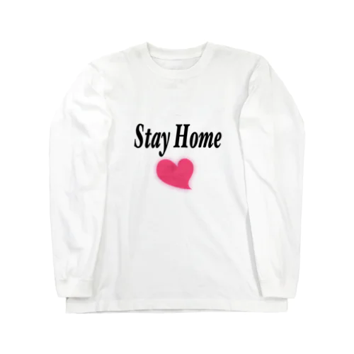 Stay Home ロングスリーブTシャツ