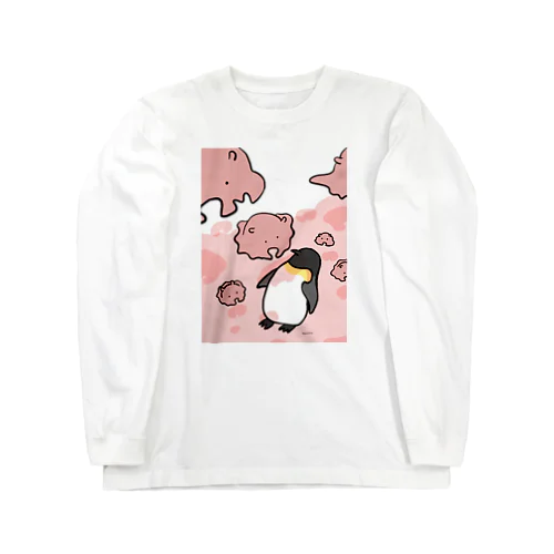 晴れときどきメンダコ Long Sleeve T-Shirt