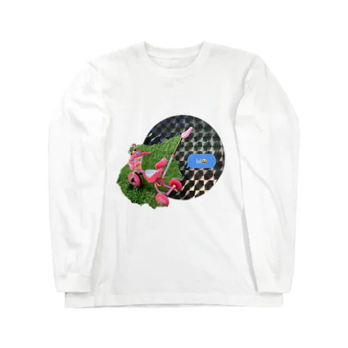 笑う自転車 Long Sleeve T-Shirt