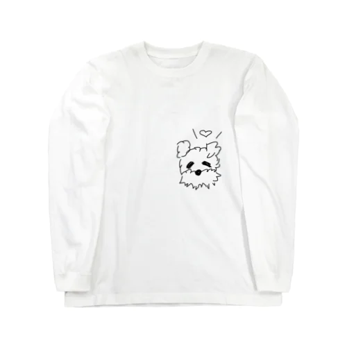 シュナのちーくん。 Long Sleeve T-Shirt