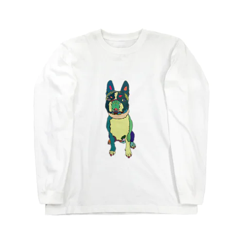 ボストンテリアのセブン君 Park a Holic Bostonterrier Long Sleeve T-Shirt