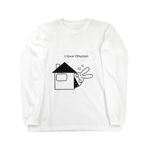 【SALE】ねくらうさぎohuton🐰8/4まで300円off🐰 Long Sleeve T-Shirt