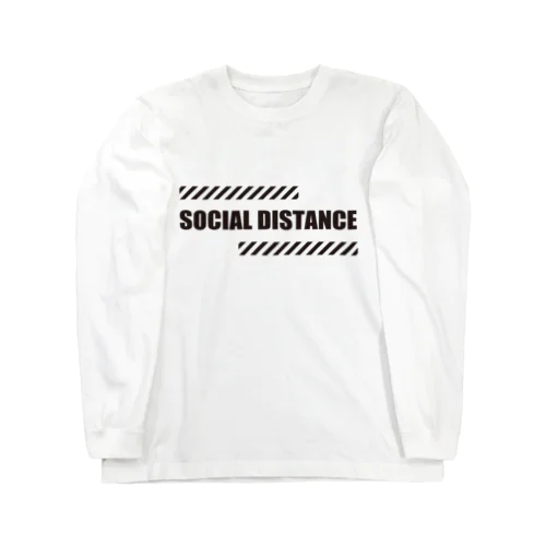 SOCIALDISTANCE ロングスリーブTシャツ