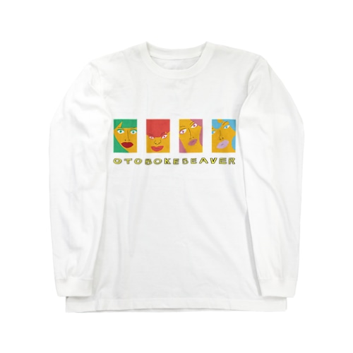 おとぼけビ〜バ〜肖像画ロンT Long Sleeve T-Shirt