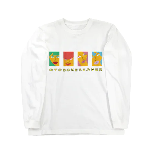 おとぼけビ〜バ〜肖像画ロンT Long Sleeve T-Shirt