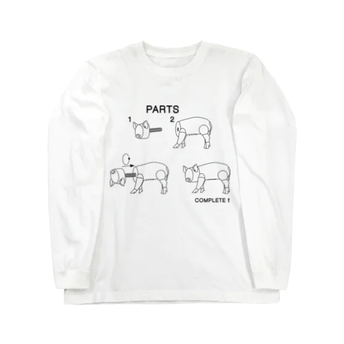 組み立て Long Sleeve T-Shirt