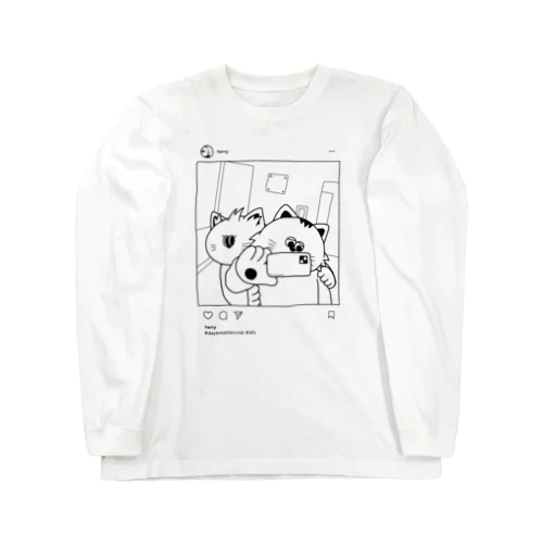 ミラーセルフィー Long Sleeve T-Shirt