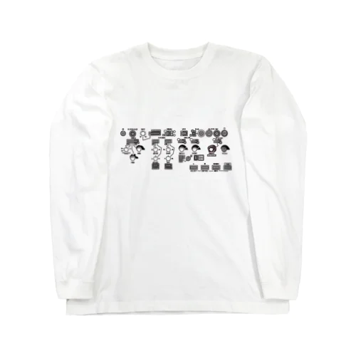 音楽Tシャツ モジュラーシンセ Long Sleeve T-Shirt