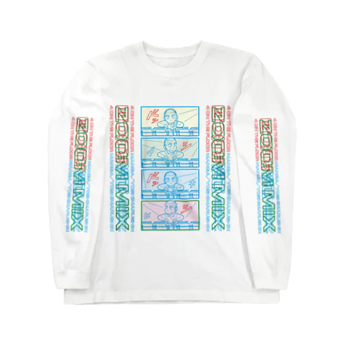 四つ打ち漫画 ZOOM MIX40 Long Sleeve T-Shirt