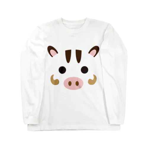 干支アップ-亥-animal up-アニマルアップ- Long Sleeve T-Shirt