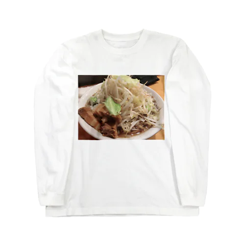 煮干しラーメン！ ロングスリーブTシャツ