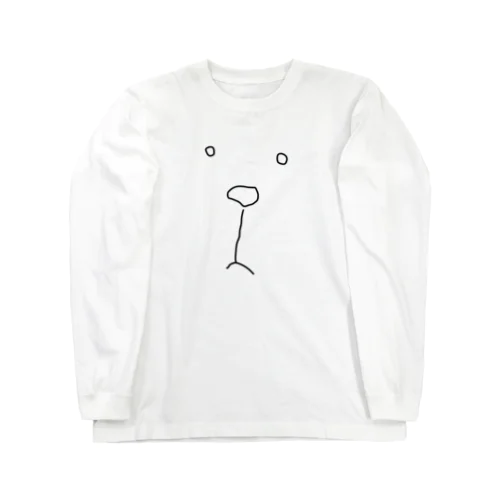 わんこ　か　くま Long Sleeve T-Shirt