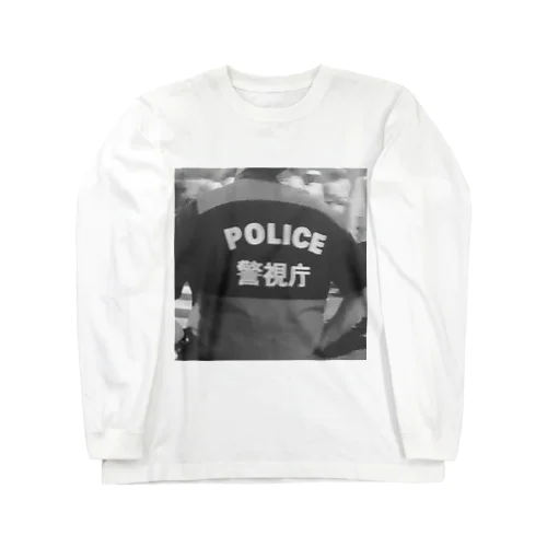 ポリ公 Long Sleeve T-Shirt