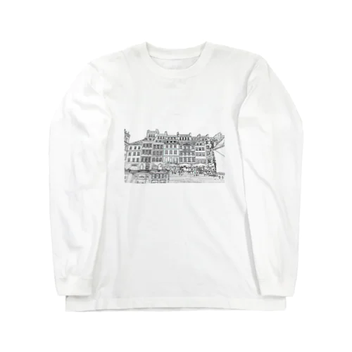 ワルシャワ旧市街 Long Sleeve T-Shirt