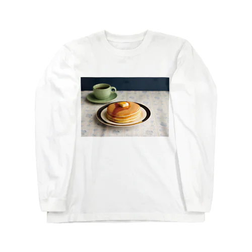 ホットなホットケーキ Long Sleeve T-Shirt