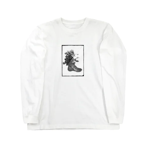 革靴花瓶ver2 Long Sleeve T-Shirt