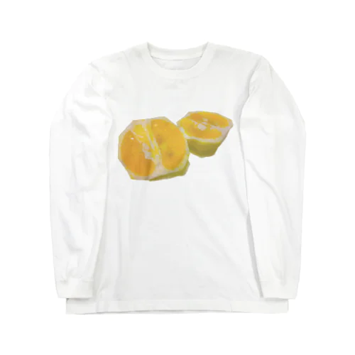 夏の柑橘② Long Sleeve T-Shirt