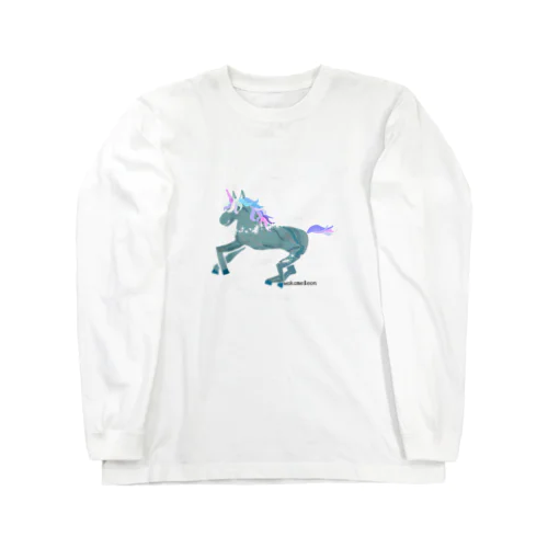 ブルーユニコーン Long Sleeve T-Shirt