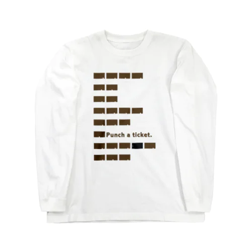 切符 Long Sleeve T-Shirt