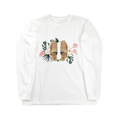 トロピカルラタンサンダル。 Long Sleeve T-Shirt