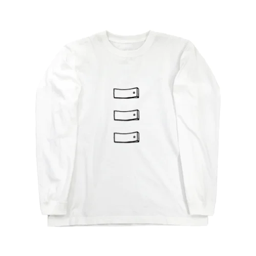 スイッチ①白 Long Sleeve T-Shirt