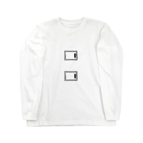 スイッチ③白 Long Sleeve T-Shirt