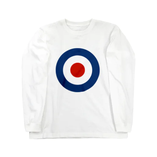 TARGET MARK ターゲットマーク who イギリス海軍 モッズ ロンドン who ク ラウンデル Roundel 円 Long Sleeve T-Shirt