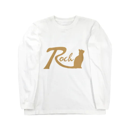 Rock cat Gold ロングスリーブTシャツ