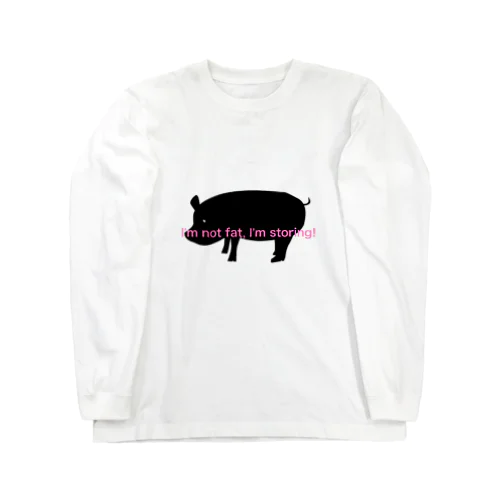 太ってないけどシリーズ Long Sleeve T-Shirt