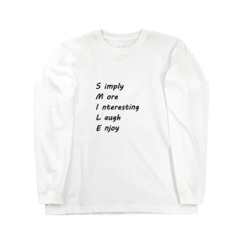 Smile Long Sleeve T-Shirt