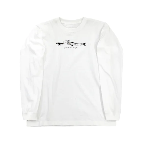 ペンギンとミズウオ Long Sleeve T-Shirt