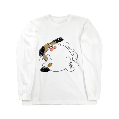 もじゃまるやだやだ Long Sleeve T-Shirt