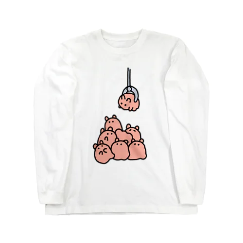 メンダコキャッチャー Long Sleeve T-Shirt