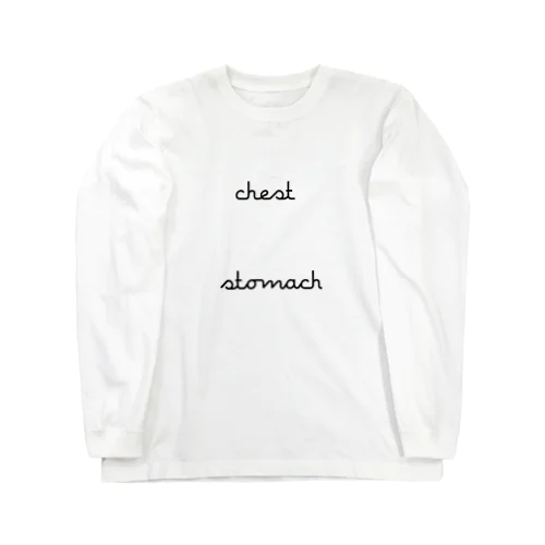 chest_stomach ロングスリーブTシャツ